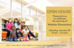 Webster School Open House - 01-30-16